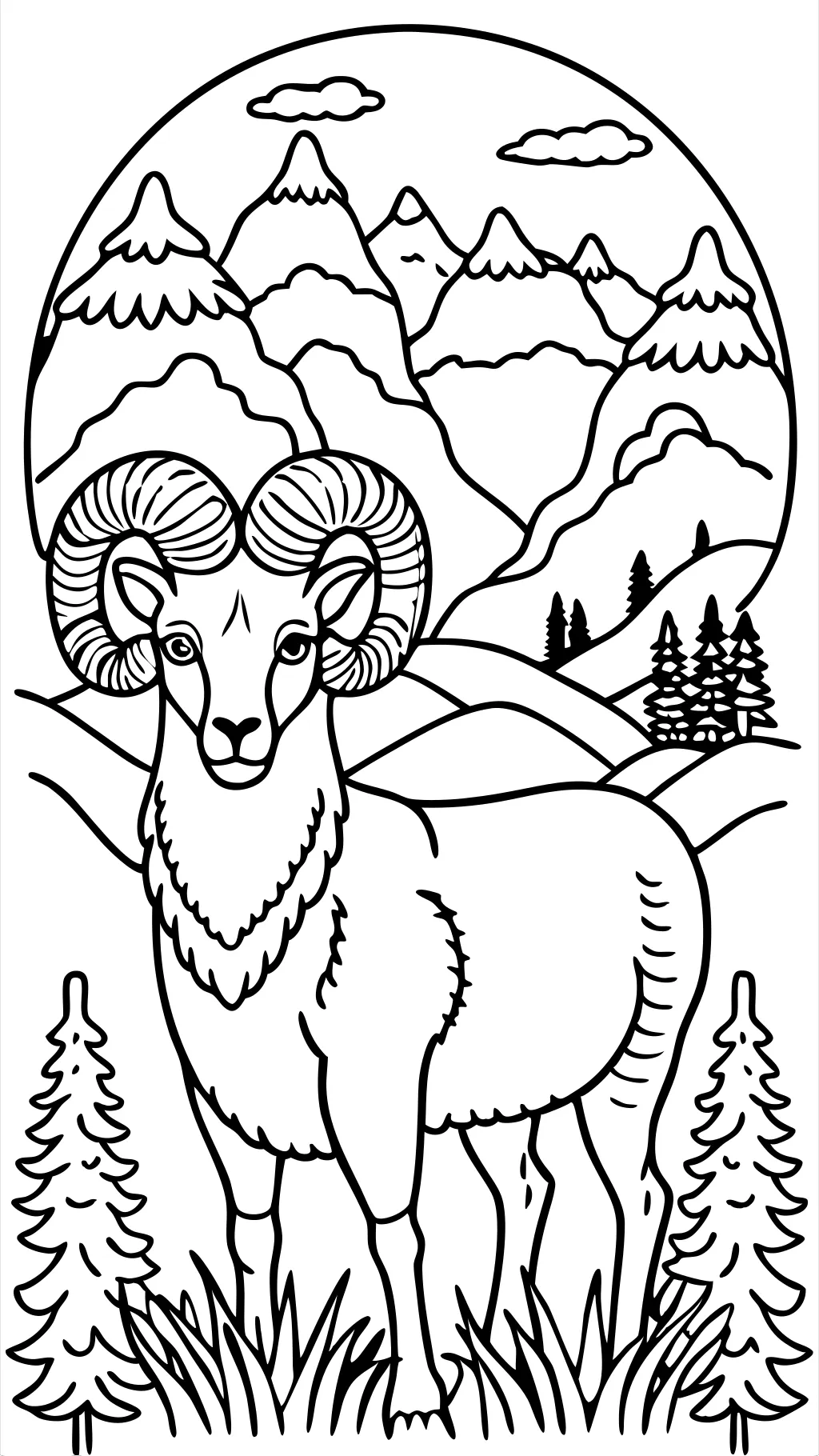 coloriages de Rams